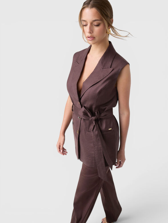 Elasticated waistband blazer - 3
