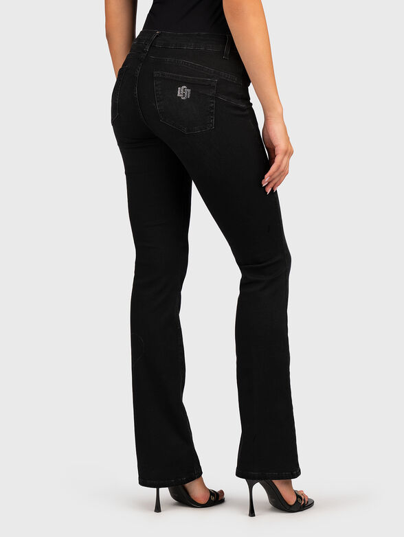 Black jeans with low waist - 2
