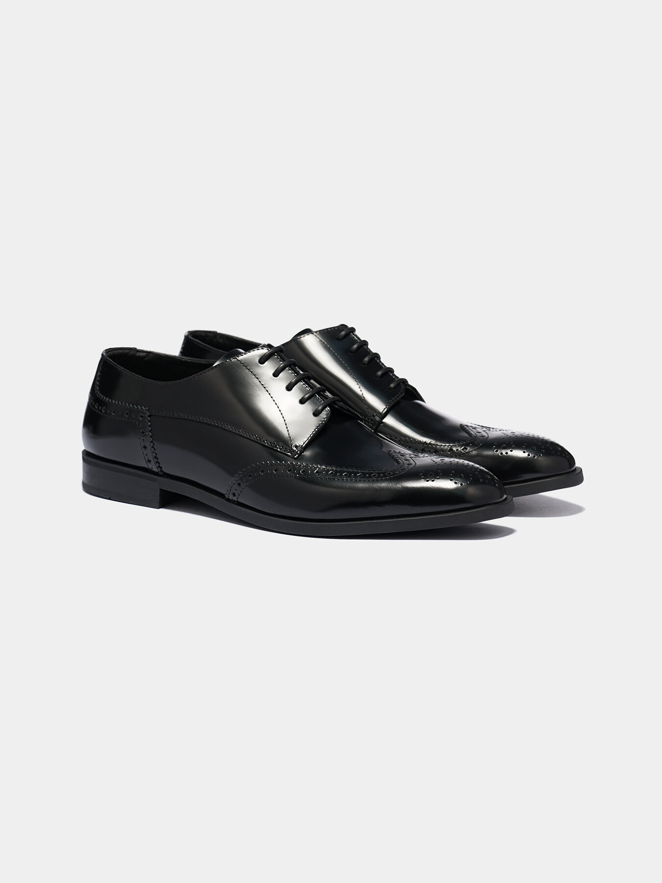 Leather derby shoes brand EMPORIO ARMANI — Globalbrandsstore