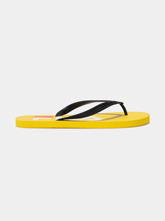 Плажни обувки в жълт цвят TROY - 1