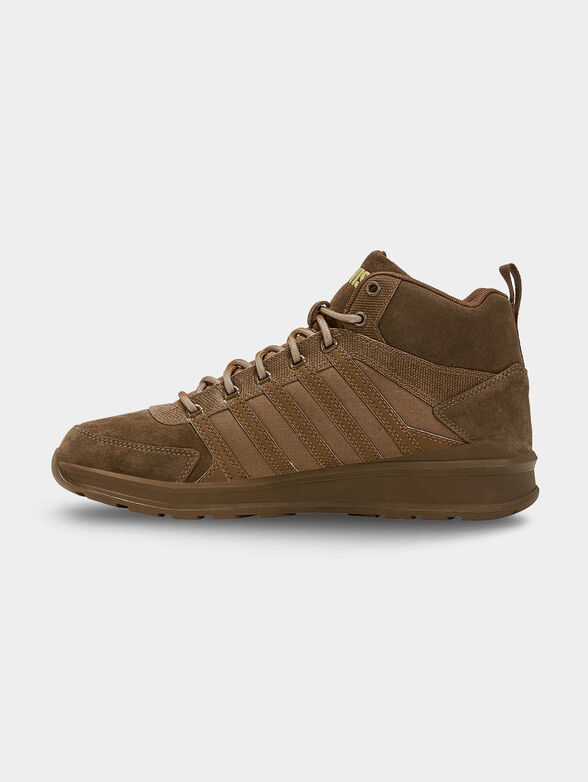 VISTA TRAINER high sports shoes in brown colour - 4