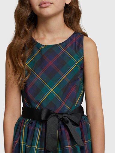 Dress with plaid print - 3