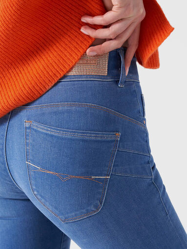 SECRET slim blue jeans - 3