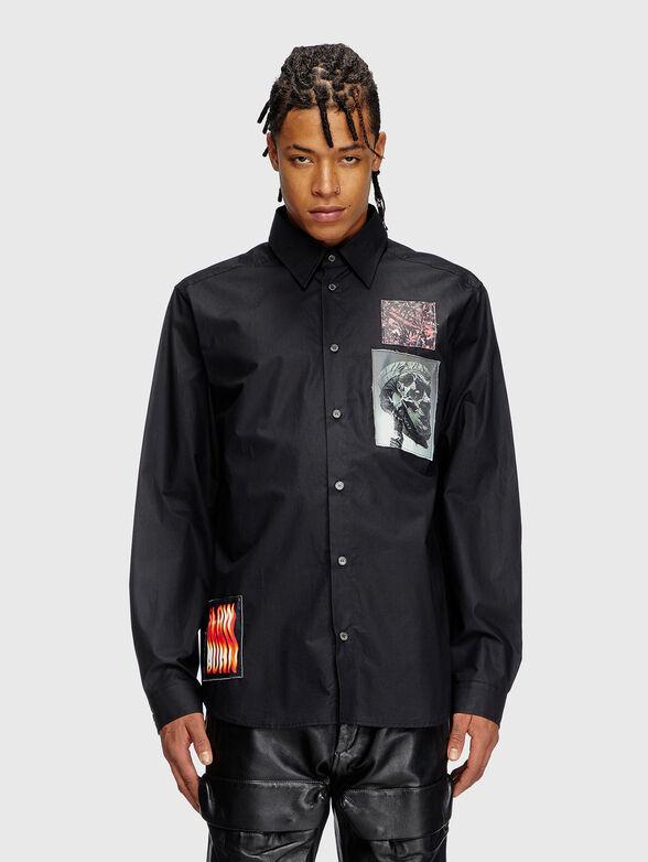 S-HARVEY cotton shirt - 1