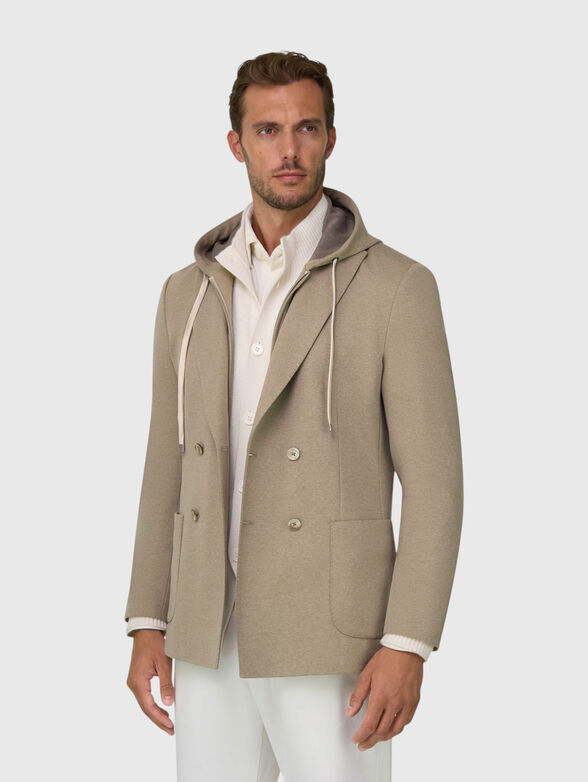 MADISON cotton blend jacket - 1