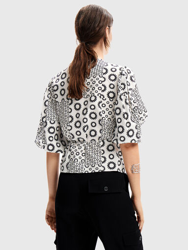 Puff sleeve blouse - 3