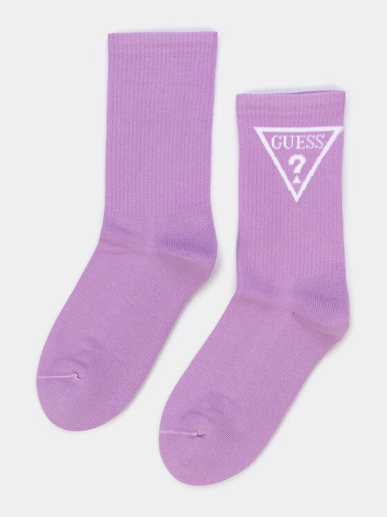 Лилави чорапи ELLEN - 1
