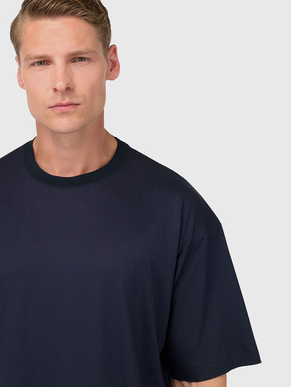 Cotton blend T-shirt - 4