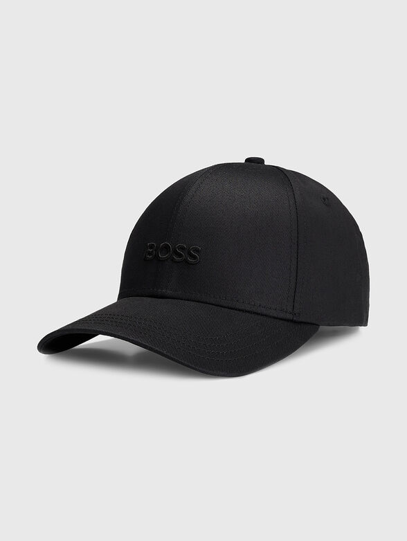 Beige hat with contrasting logo - 4