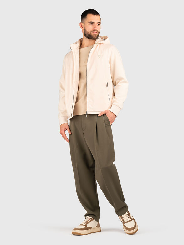 Jacket with removable hood - 2