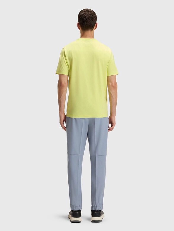 Cotton T-shirt with print - 3