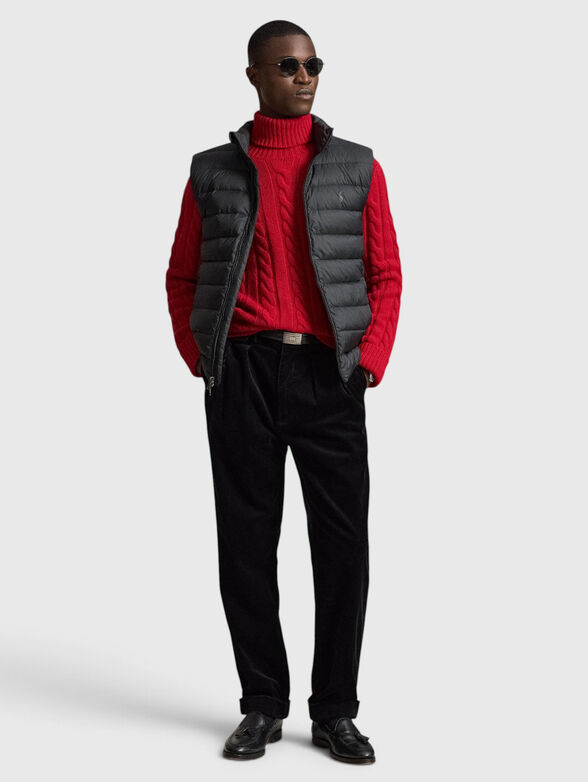 Quilted down vest - 2