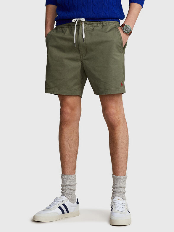 Shorts with laces and elastic - 1