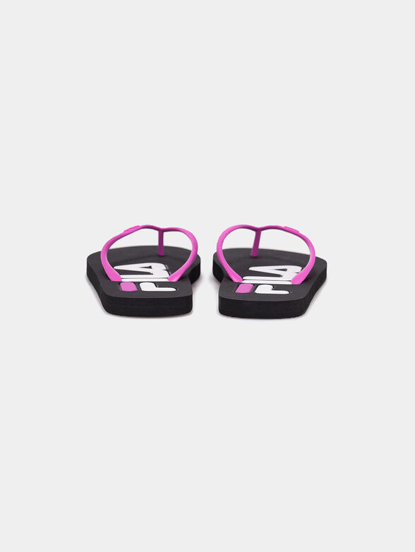 TROY Slippers with branded foot - 4