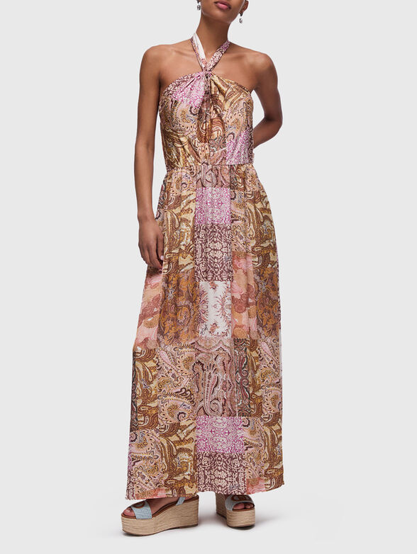 Dress with halter neck - 1