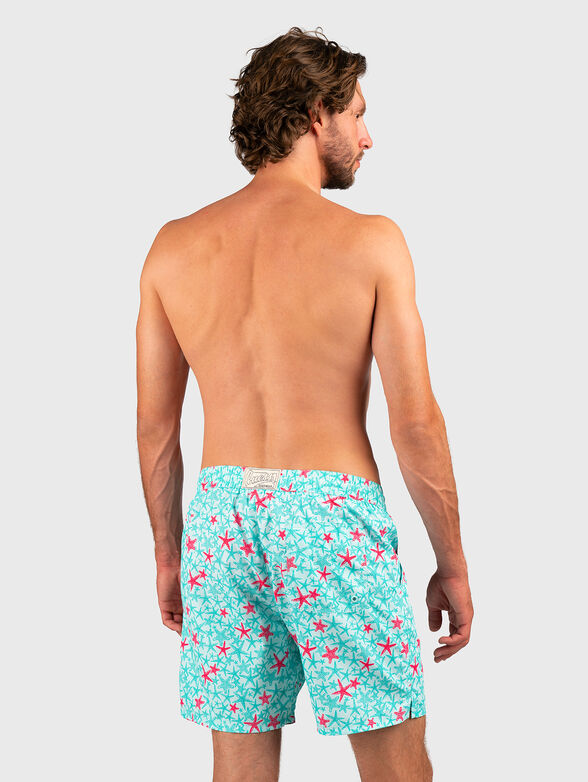 Beach shorts with starfish  - 2