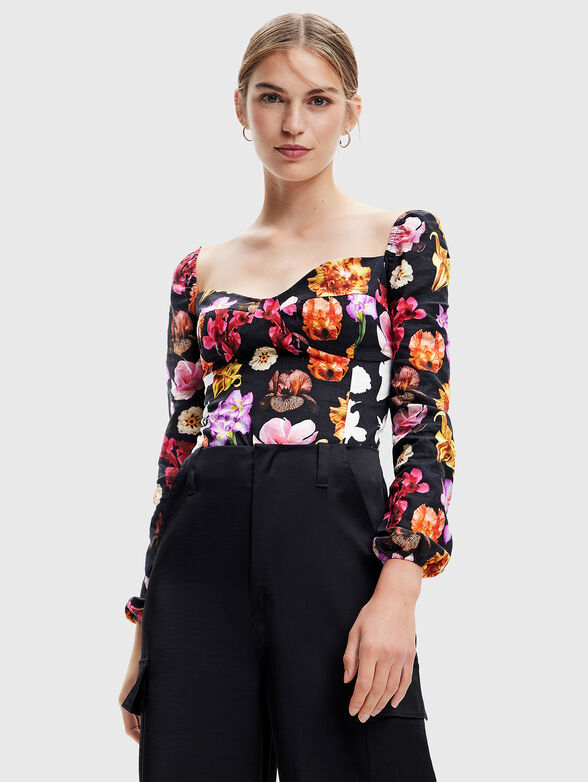 VENEZE-LACROIX body with floral print - 1