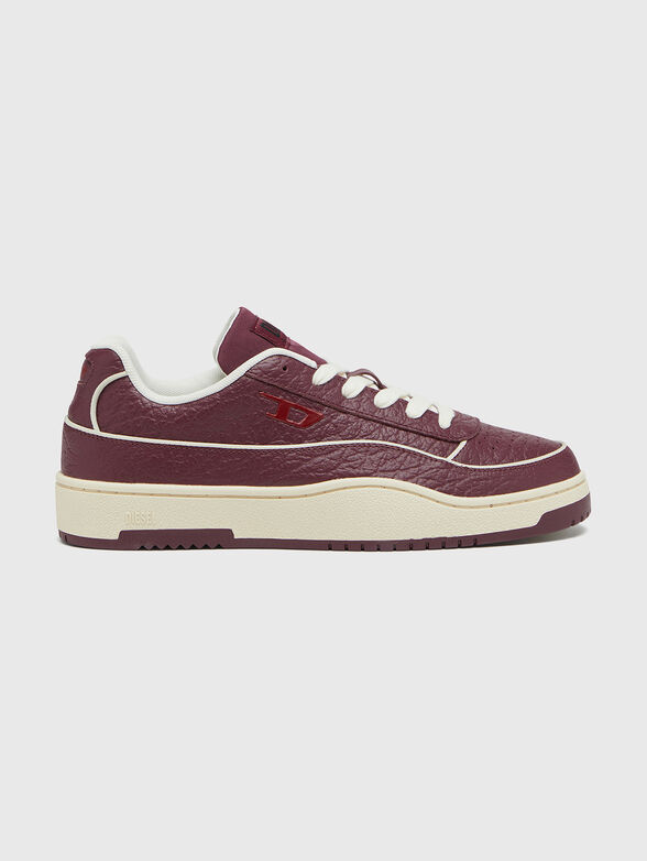 S-TRACKER-D textured leather sneakers - 1