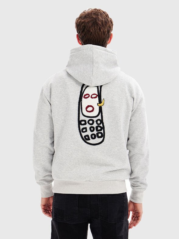 Sweatshirt with embroidered detail - 2