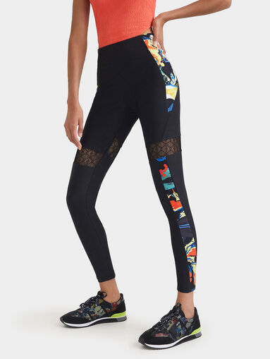 CALIX Leggings with lace details - 5