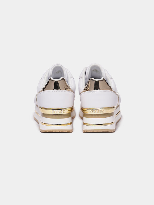 DAFNEE Black platform sneakers - 3