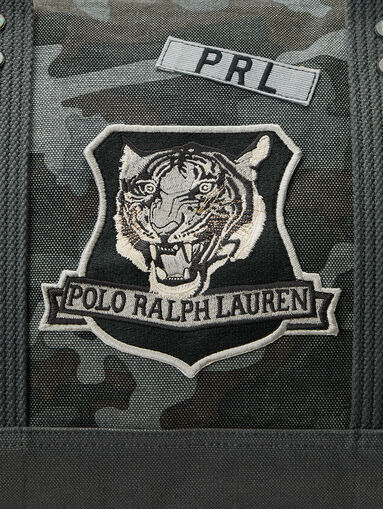 Tiger patch camouflage duffel - 4