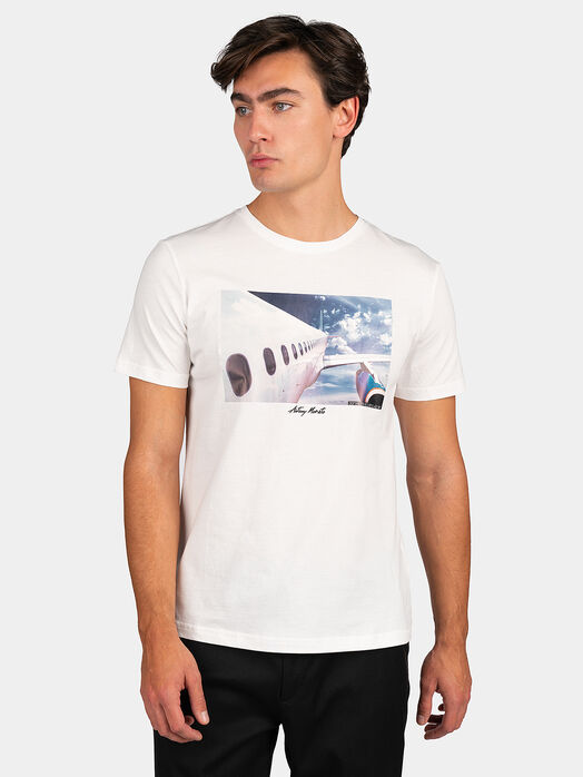 Black cotton t-shirt