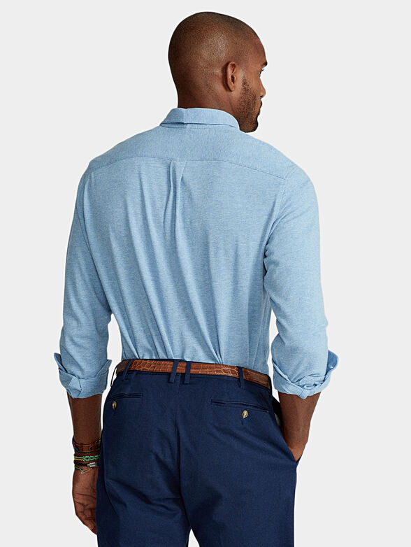 Cotton shirt with logo - 3