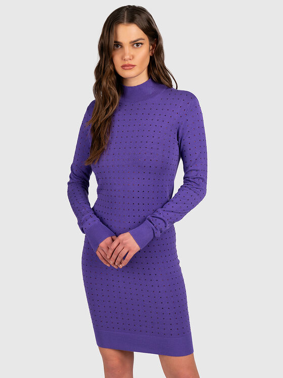 Dress with cut-out back accent - 1