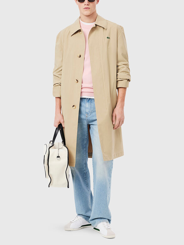 Crew neck cotton sweater - 2