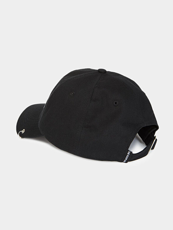 Baseball cap with metal accent - 4