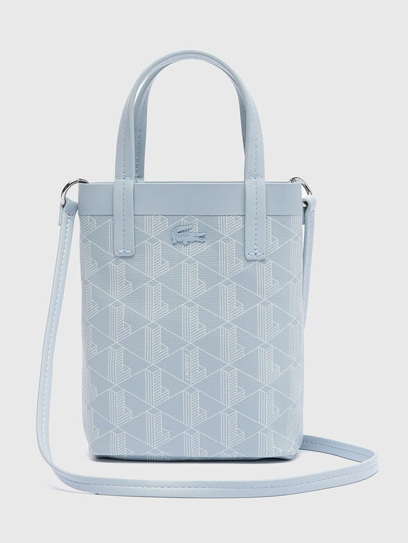 Light blue small bag with monogram logo - 1