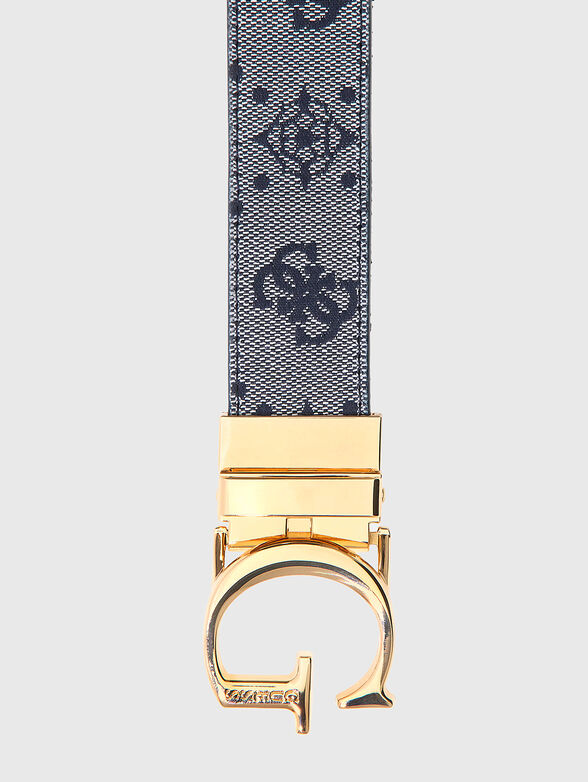 NEDA belt with logo buckle - 2