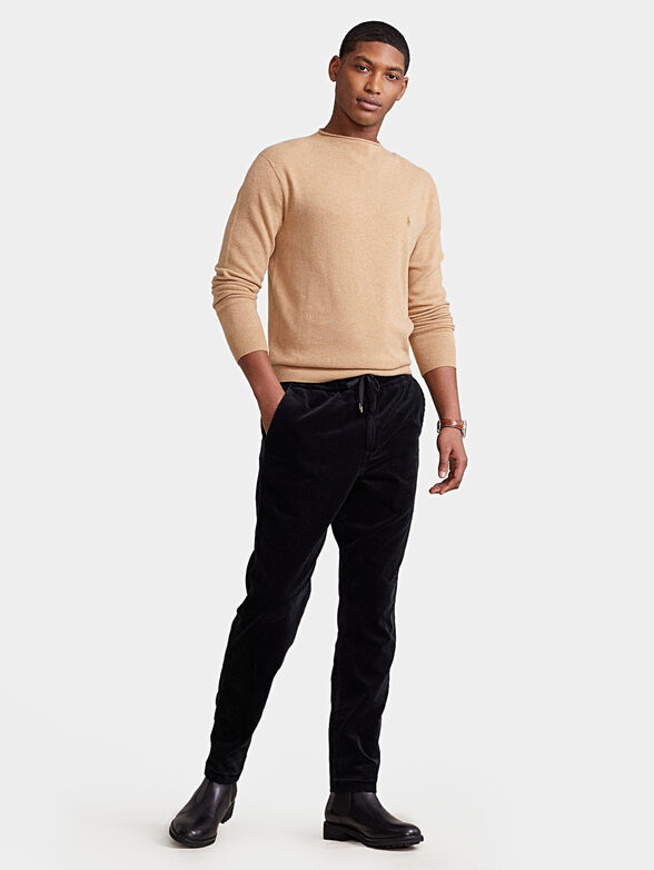 Merino wool beige sweater - 4