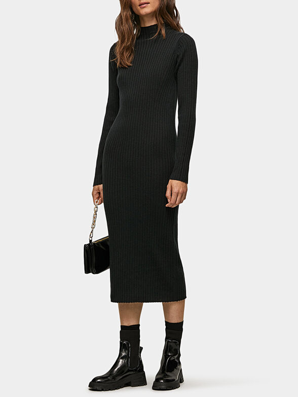 BELINDA rib knit dress - 4