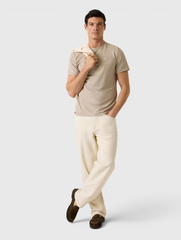 Cotton-blend T-shirt  - 2