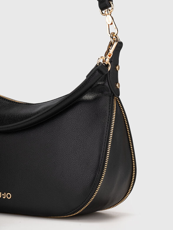 Crossbody bag with accent zipper - 5
