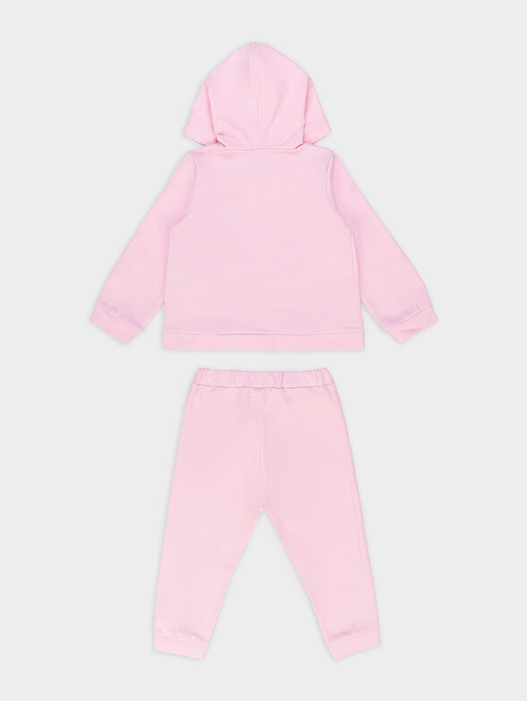 Set of two parts with delicate rhinestones - 2