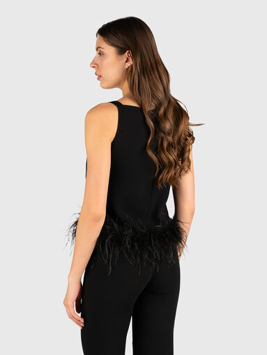 Top with feathers - 3