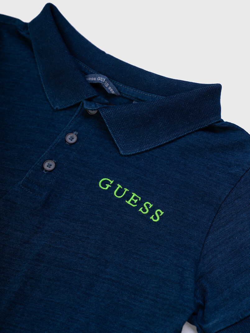 Polo-shirt with accent embroidery - 3