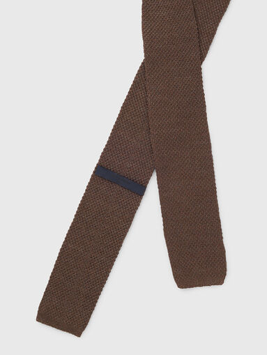 Linen and silk tie - 5