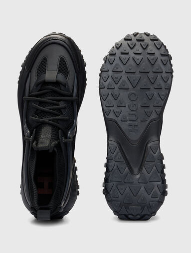 Slip-on shoes in black colour - 5