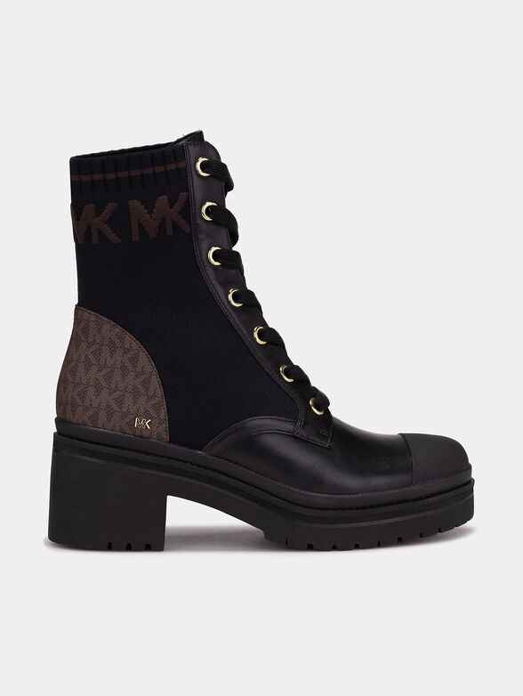 BREA boots with logo print - 1