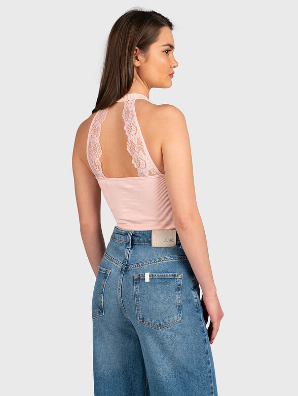 TORI black top with accent back - 3