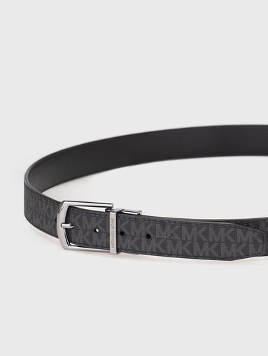 Leather belt and wallet set - 3