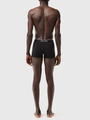 Set of three pairs of boxers in black colour - 4