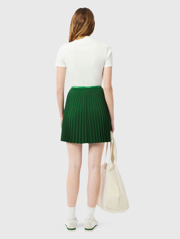 High-waisted mini skirt - 2