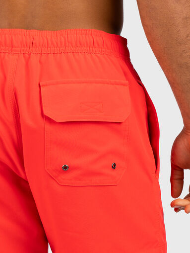 Beach shorts with logo detail - 4