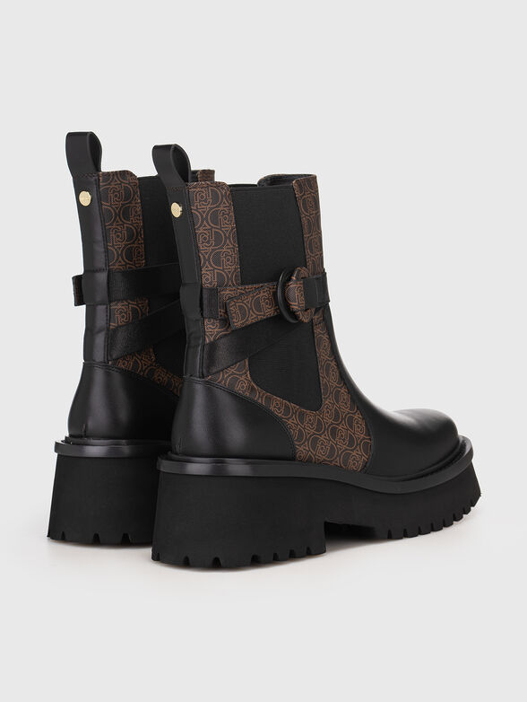 FLAIR 16 boots with logo print - 3