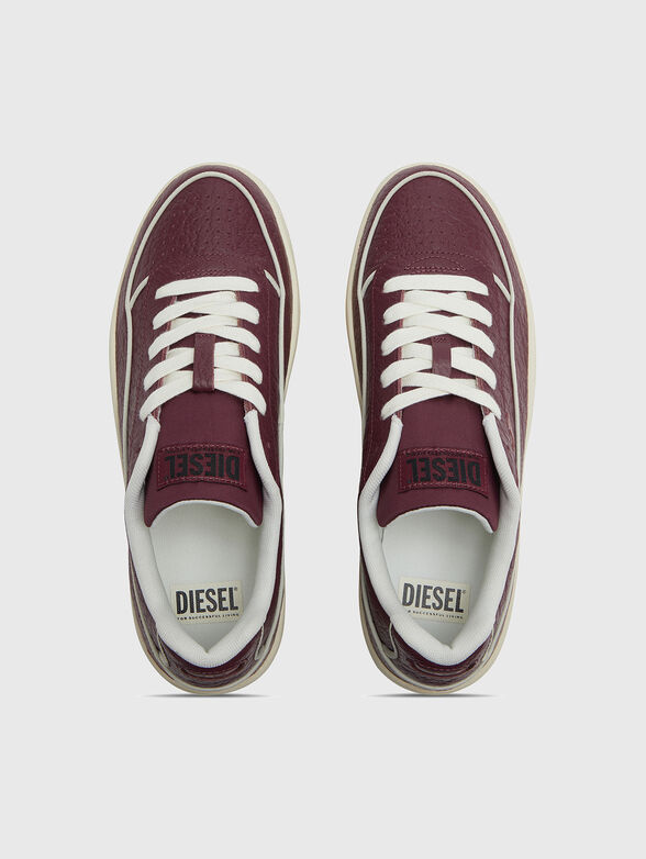 S-TRACKER-D textured leather sneakers - 6